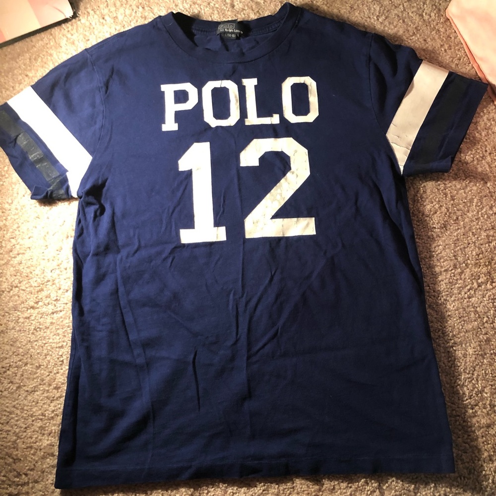 Royal blue #polo t shirt